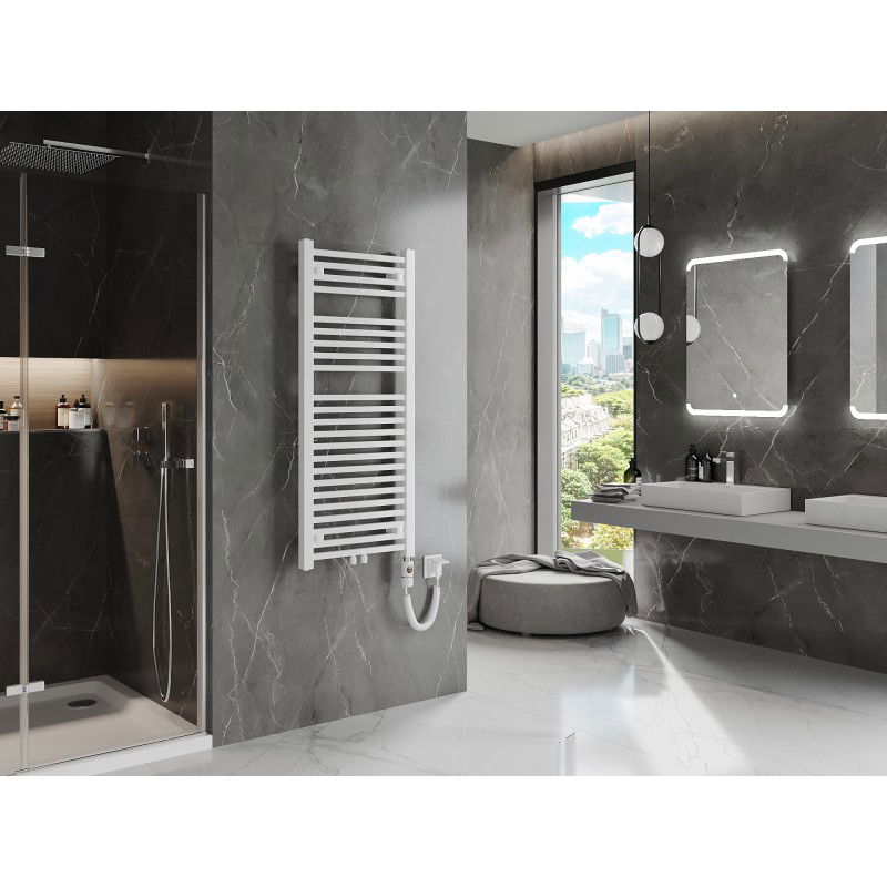 Mexen Pluton električni radiator 1200 x 500 mm, 600 W, bel - W106-1200-500-2600-20