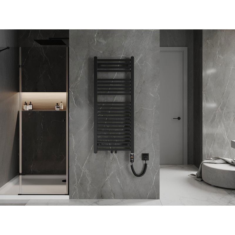 Mexen Pluton Electric Radiator 1200 x 500 mm, 600 W, Black - W106-1200-500-2600-70