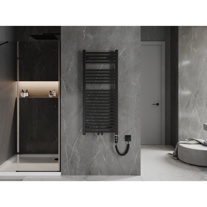 Mexen Pluton Ηλεκτρικό καλοριφέρ 1200 x 500 mm, 600 W, μαύρο - W106-1200-500-2600-70