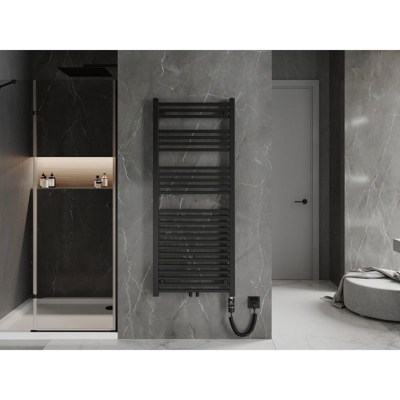 Mexen Pluton električni radiator 1450 x 600 mm, 900 W, črn - W106-1450-600-2900-70