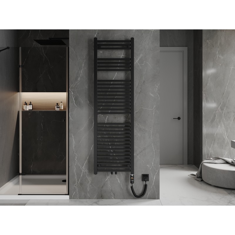 Mexen Pluton Električni radiator 1700 x 500 mm, 900 W, črna - W106-1700-500-2900-70