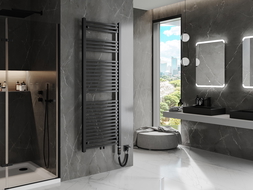 Mexen Pluton elektrisk radiator 1700 x 600 mm, 900 W, svart - W106-1700-600-2900-70