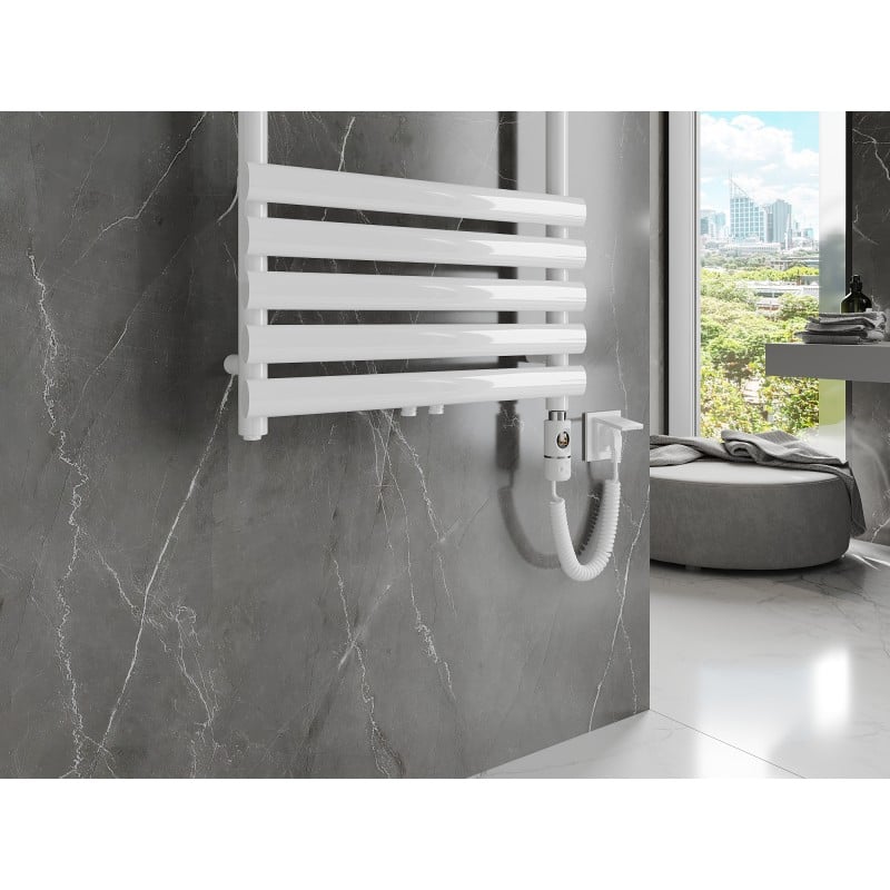 Mexen Jowisz elektrisk radiator 1200 x 600 mm, 600 W, vit - W107-1200-600-2600-20