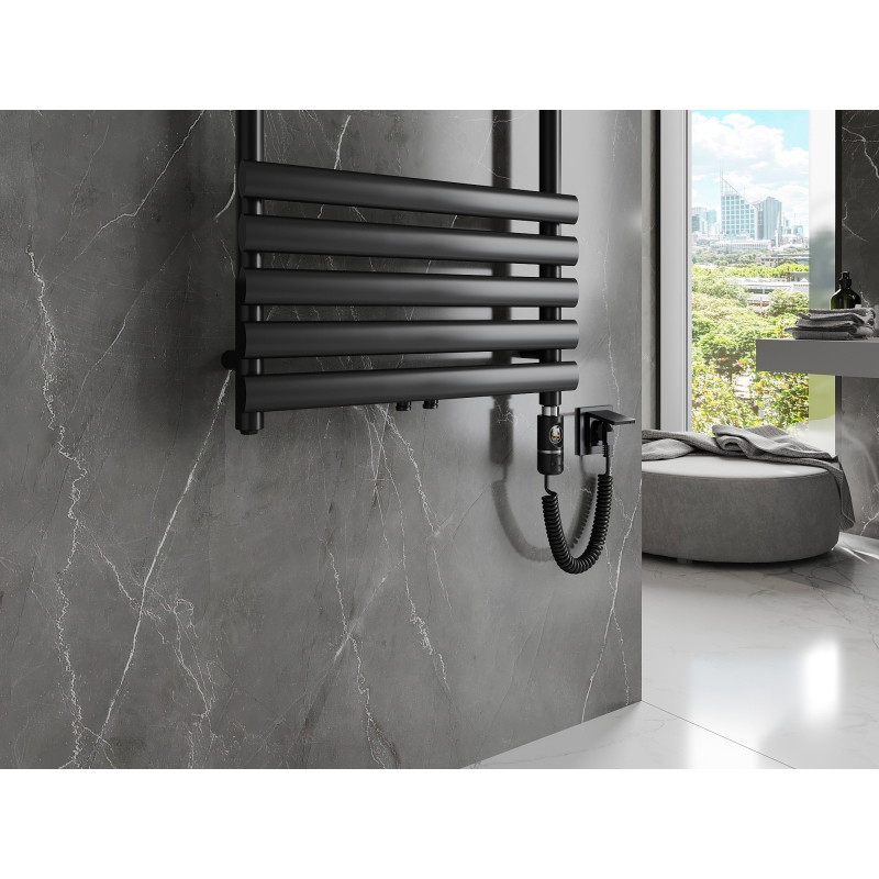 Mexen Jowisz radiador eléctrico 1200 x 600 mm, 600 W, negro - W107-1200-600-2600-70