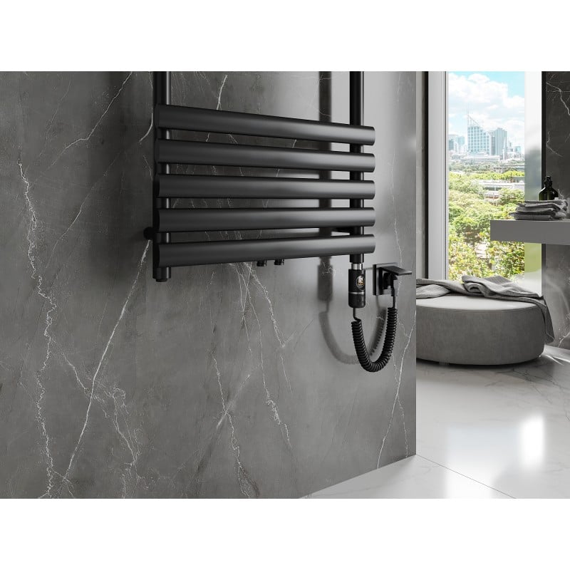 Mexen Jowisz radiateur électrique 1200 x 600 mm, 600 W, noir - W107-1200-600-2600-70