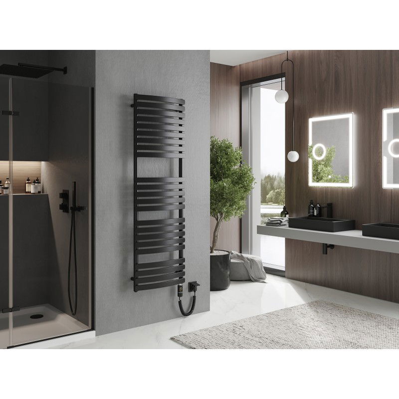 Mexen Bachus aquecedor elétrico 1600 x 500 mm, 900 W, preto - W109-1600-500-2900-70