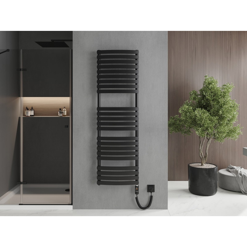 Mexen Bachus radiador eléctrico 1600 x 500 mm, 900 W, negro - W109-1600-500-2900-70