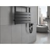 Mexen Ceres električni radijator 1200 x 500 mm, 600 W, crni - W111-1200-500-2600-70