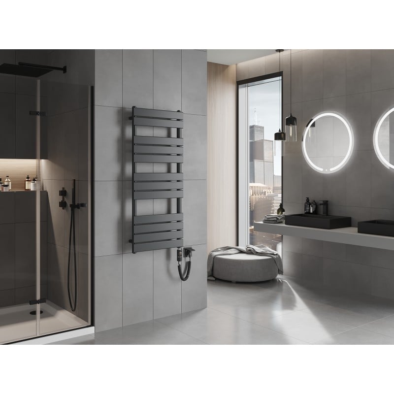 Mexen Ceres elektrische radiator 1200 x 500 mm, 600 W, antraciet - W111-1200-500-2600-66