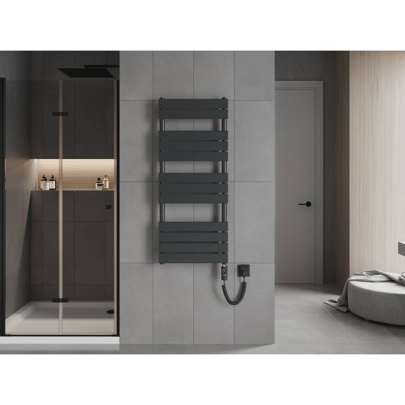 Mexen Ceres ηλεκτρικό καλοριφέρ 1200 x 500 mm, 600 W, ανθρακί - W111-1200-500-2600-66