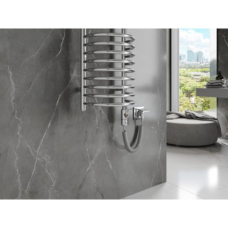 Mexen Eros elektrisk radiator 1200 x 318 mm, 300 W, krom - W112-1200-318-2300-01