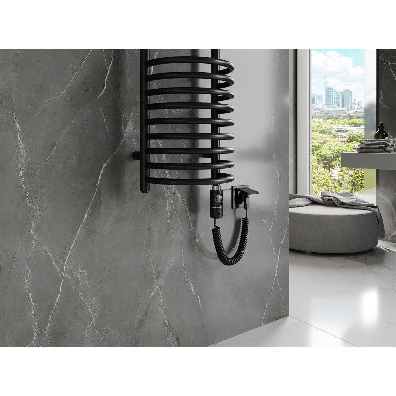 Mexen Eros ηλεκτρικό καλοριφέρ 900 x 318 mm, 300 W, μαύρο - W112-0900-318-2300-70