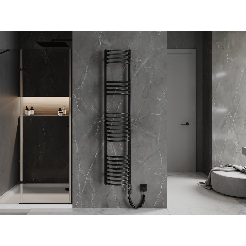 Mexen Eros elektrischer Heizkörper 1600 x 318 mm, 600 W, schwarz - W112-1600-318-2600-70