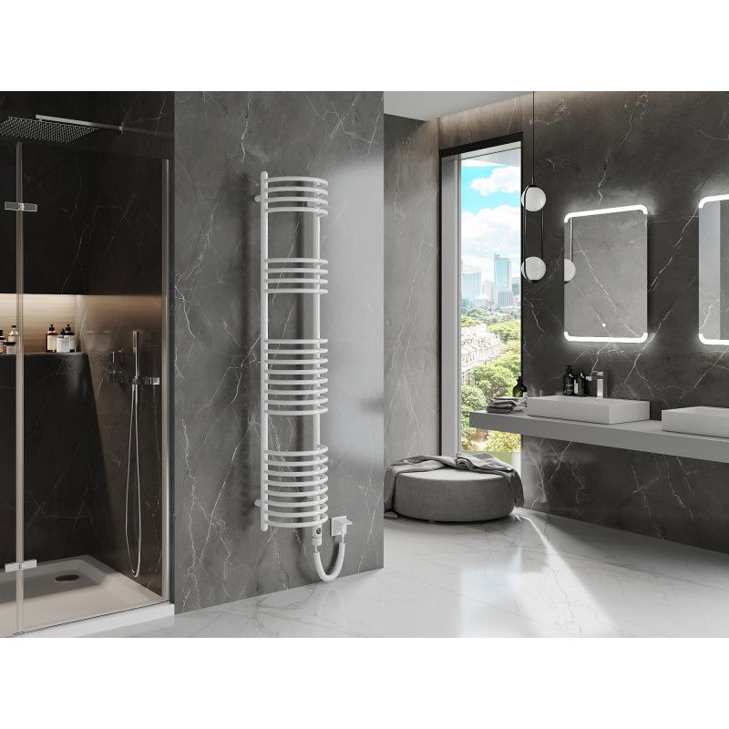 Mexen Eros elektriskais radiators 1600 x 318 mm, 600 W, balts - W112-1600-318-2600-20