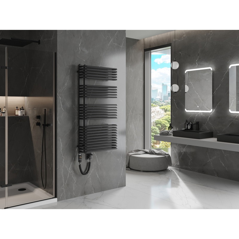 Mexen Amor radiador eléctrico 1200 x 600 mm, 900 W, negro - W120-1200-600-2900-70