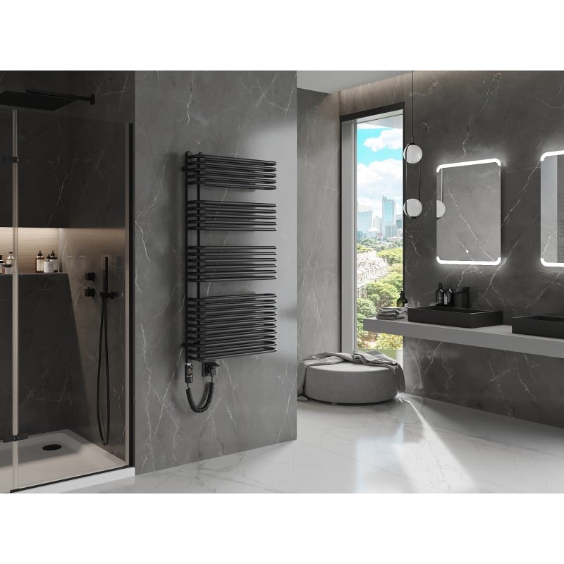 Mexen Amor termosifone elettrico 1200 x 600 mm, 900 W, nero - W120-1200-600-2900-70