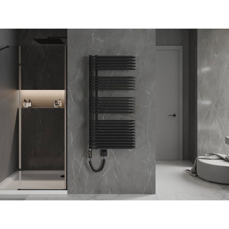 Mexen Amor Elektrischer Heizkörper 1200 x 600 mm, 900 W, Schwarz - W120-1200-600-2900-70