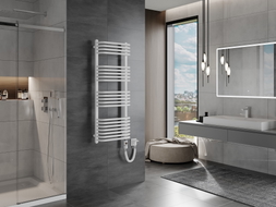 Mexen Apollo električni radijator 1210 x 450 mm, 600 W, bijeli - W117-1210-450-2600-20