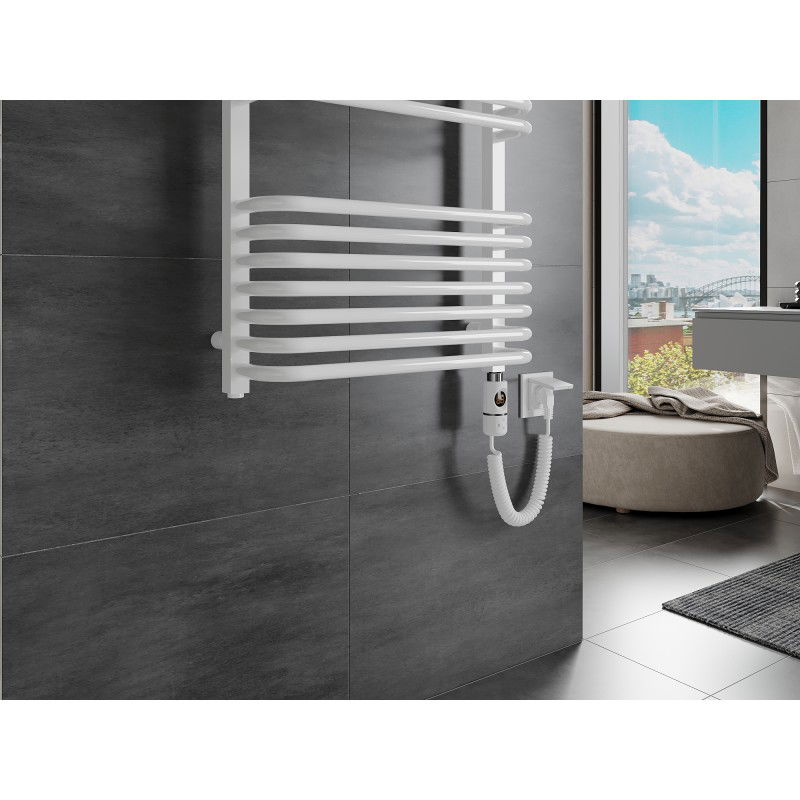 Mexen Apollo elektrische radiator 1210 x 550 mm, 600 W, wit - W117-1210-550-2600-20