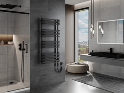 Mexen Apollo Ηλεκτρικό καλοριφέρ 1210 x 550 mm, 600 W, ανθρακί - W117-1210-550-2600-66