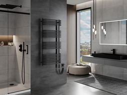 Mexen Apollo Elektrischer Heizkörper 1210 x 550 mm, 600 W, Anthrazit - W117-1210-550-2600-66