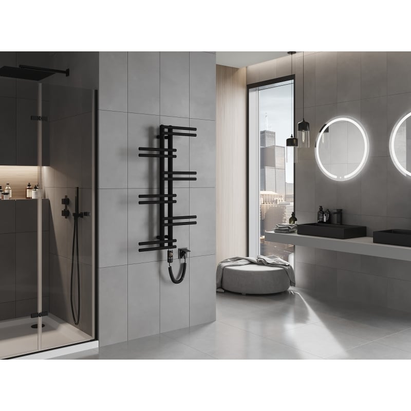 Mexen Jari radiador eléctrico 1005 x 550 mm, 300 W, negro - W115-1005-550-2300-70