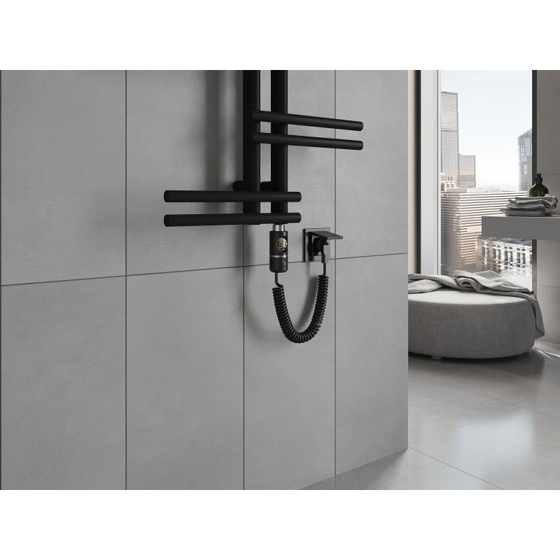 Mexen Jari elektrisk radiator 1005 x 550 mm, 300 W, svart - W115-1005-550-2300-70