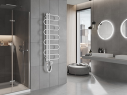 Mexen Kiso electric radiator 1250 x 500 mm, 300 W, white - W114-1250-500-2300-20