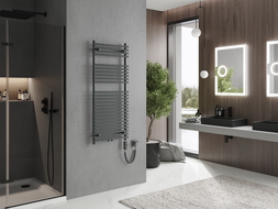 Mexen Sol elektrisk radiator 1200 x 500 mm, 600 W, antracit - W125-1200-500-2600-66