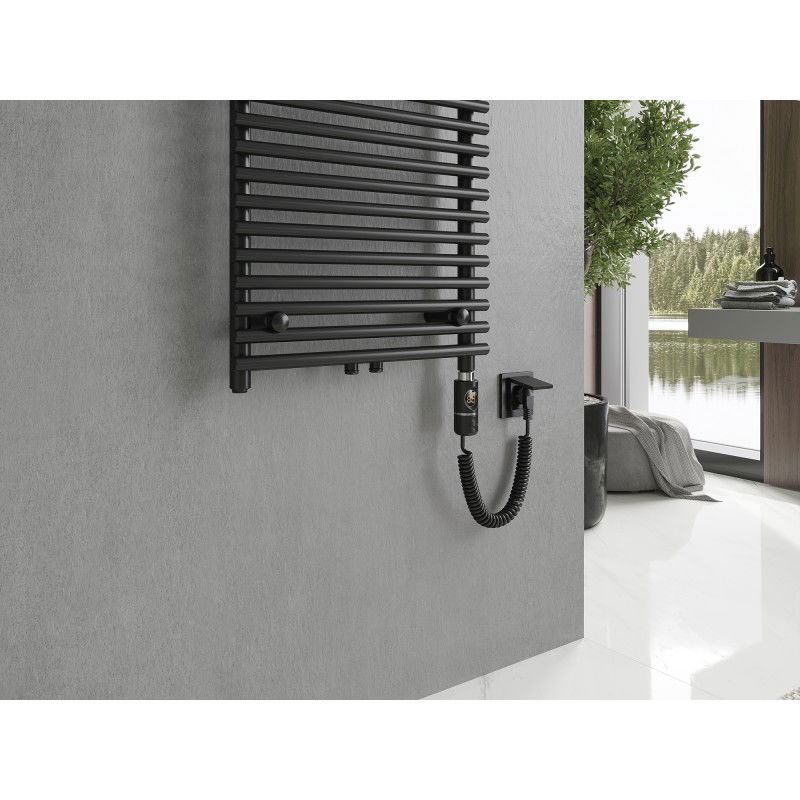 Mexen Sol electric radiator 1200 x 500 mm, 600 W, black - W125-1200-500-2600-70