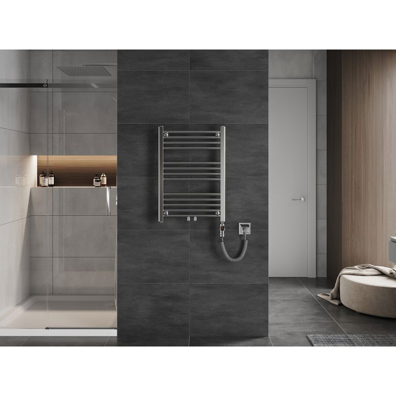 Mexen Mars električni radiator 700 x 500 mm, 300 W, krom - W110-0700-500-2300-01