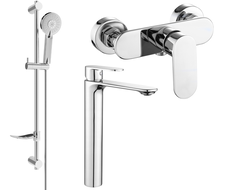 Mexen Milo DF40 dušikomplekt, kroom - 71314DF40-00