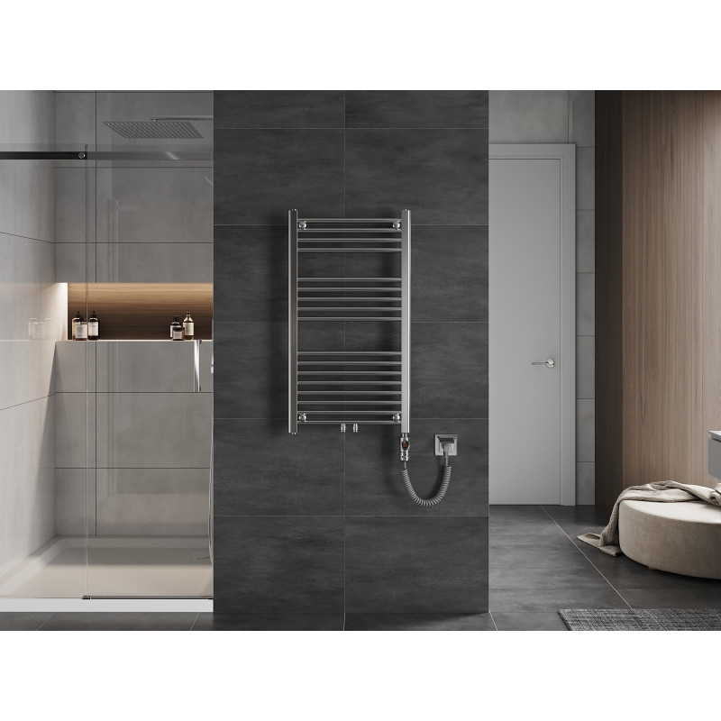 Mexen Mars radiador eléctrico 900 x 500 mm, 300 W, cromo - W110-0900-500-2300-01