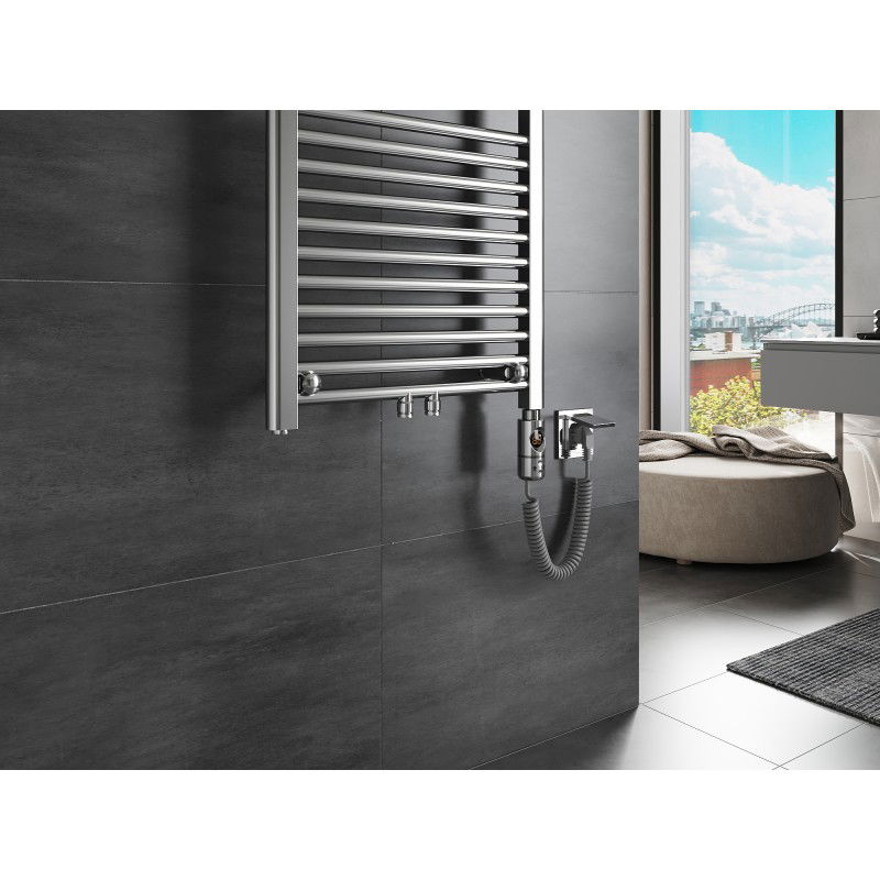 Mexen Mars sähköradiaattori 1500 x 600 mm, 600 W, kromi - W110-1500-600-2600-01