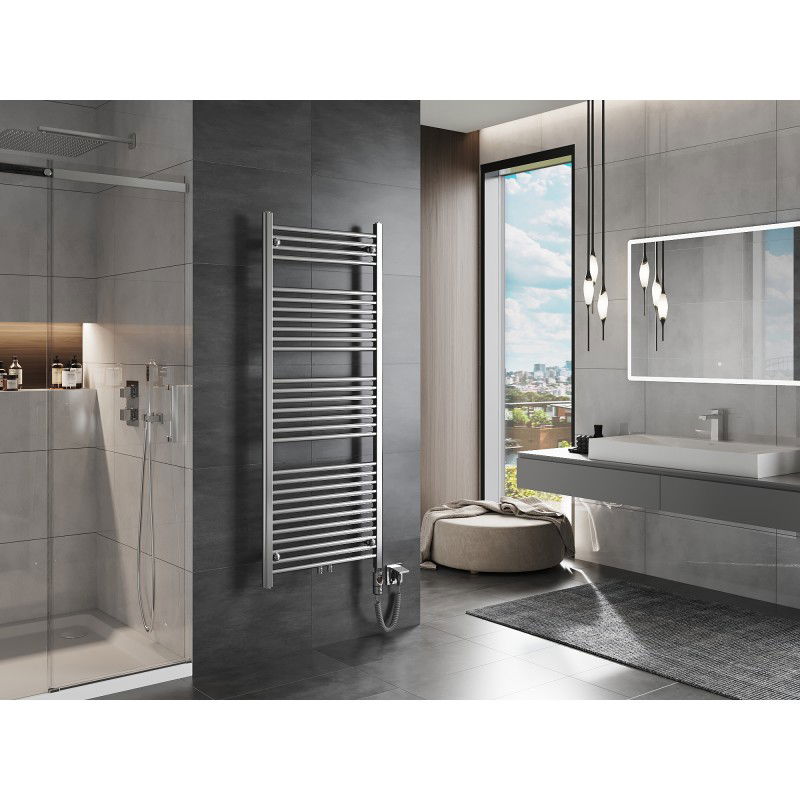 Mexen Mars elektrische radiator 1500 x 600 mm, 600 W, chroom - W110-1500-600-2600-01