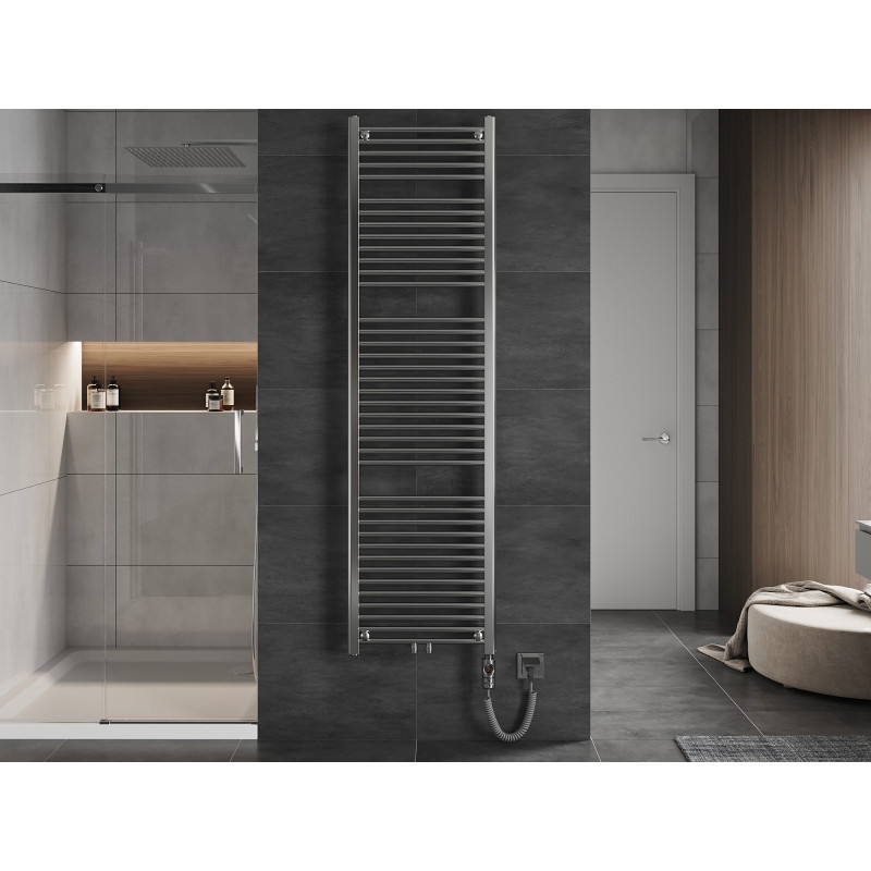 Mexen Mars radiador eléctrico 1800 x 500 mm, 600 W, cromo - W110-1800-500-2600-01