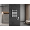 Mexen Mars radiador eléctrico 700 x 500 mm, 300 W, blanco - W110-0700-500-2300-20