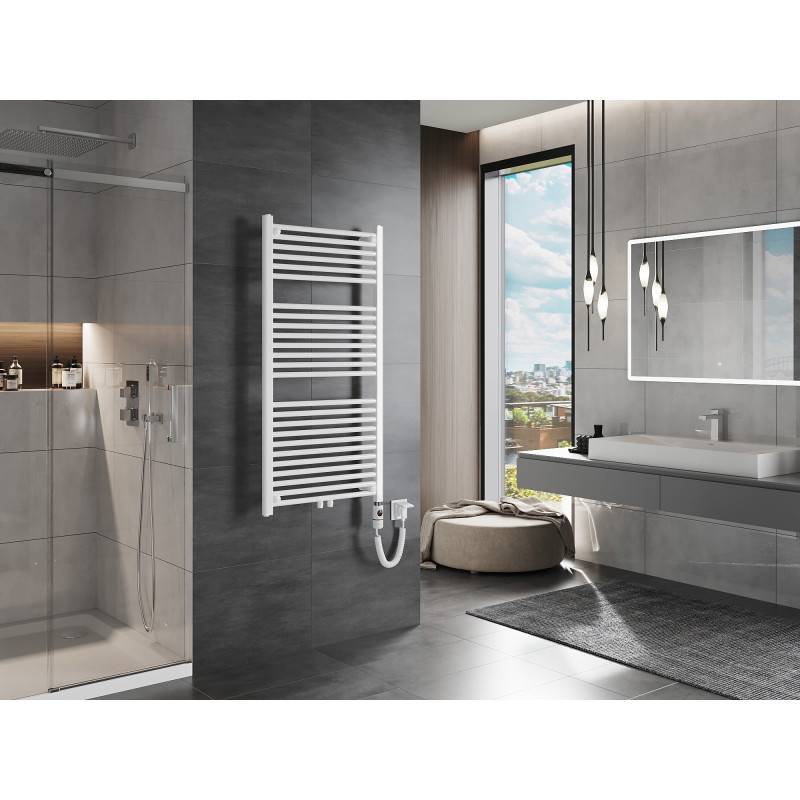 Mexen Mars radiador eléctrico 1200 x 600 mm, 600 W, blanco - W110-1200-600-2600-20