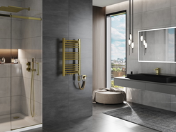 Mexen Mars Electric Radiator 700 x 400 mm, 300 W, Gold - W110-0700-400-2300-50