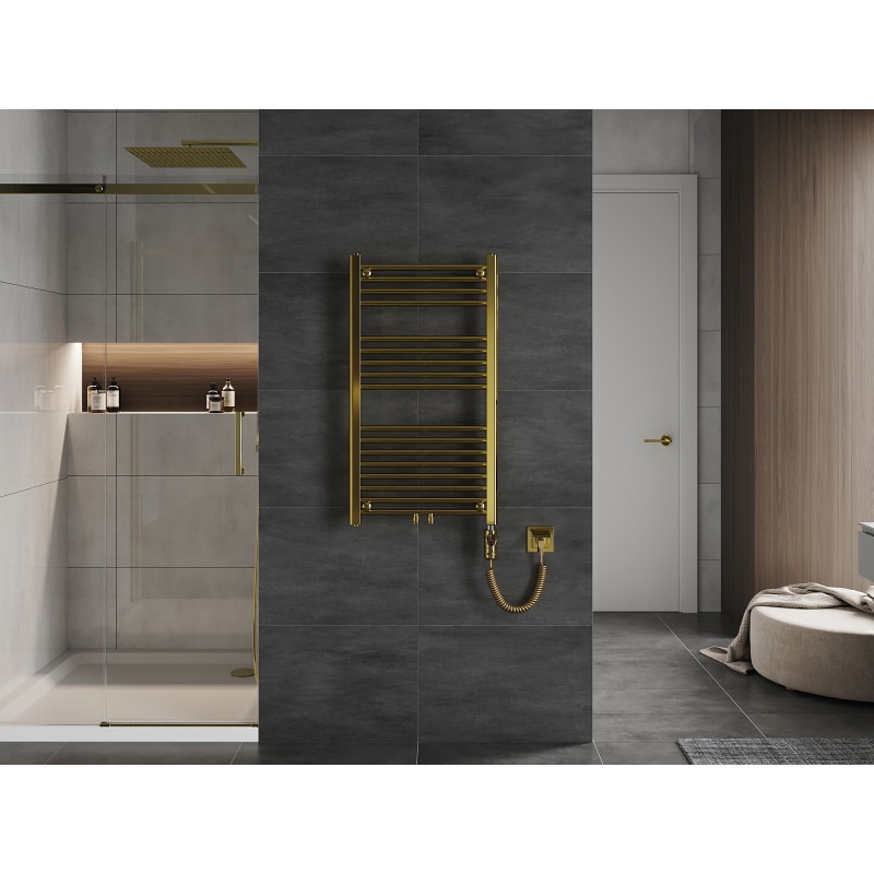 Mexen Mars radiador eléctrico 900 x 500 mm, 300 W, dorado - W110-0900-500-2300-50