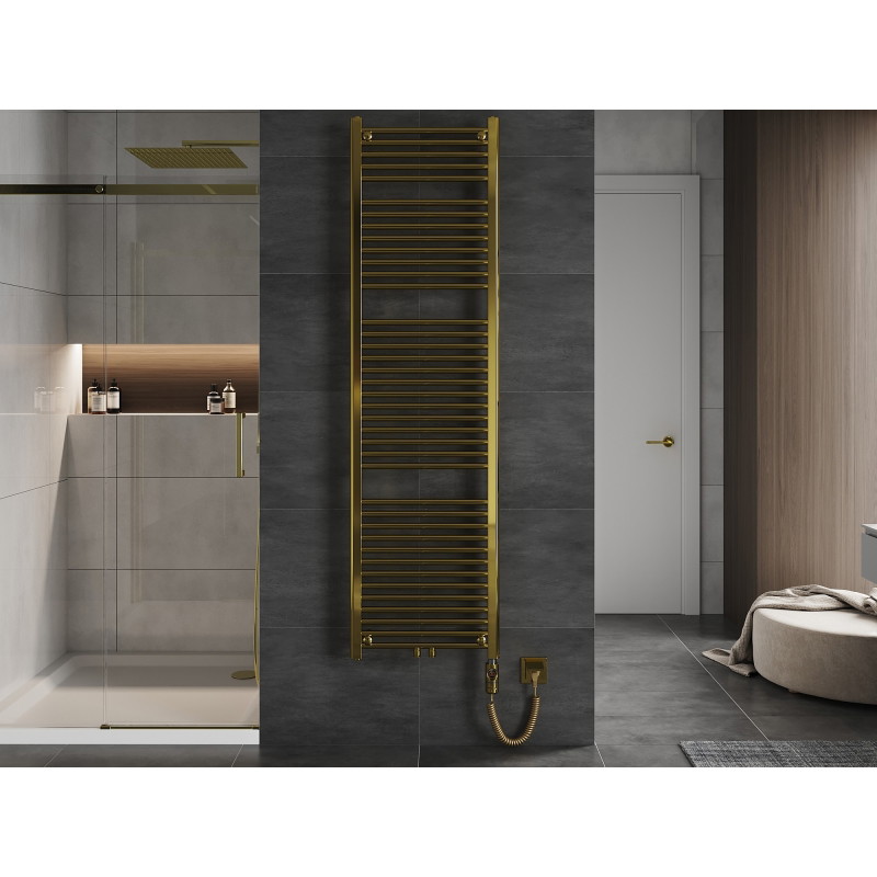 Mexen Mars elektriskais radiators 1800 x 500 mm, 600 W, zelta krāsa - W110-1800-500-2600-50