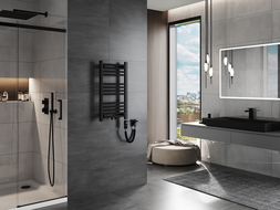 Mexen Mars electric radiator 700 x 400 mm, 300 W, black - W110-0700-400-2300-70