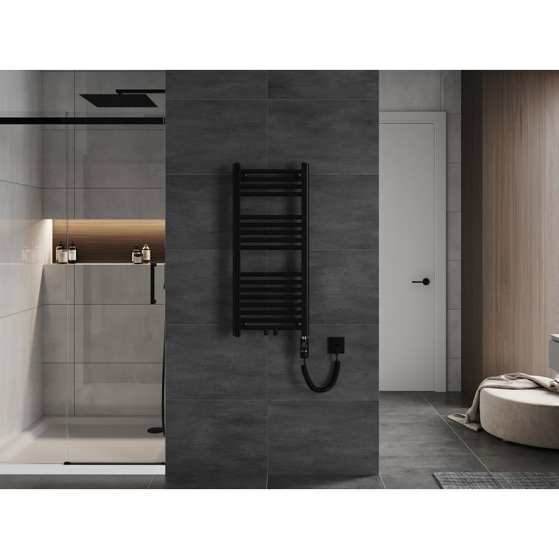 Mexen Mars ηλεκτρικό καλοριφέρ 900 x 400 mm, 300 W, μαύρο - W110-0900-400-2300-70