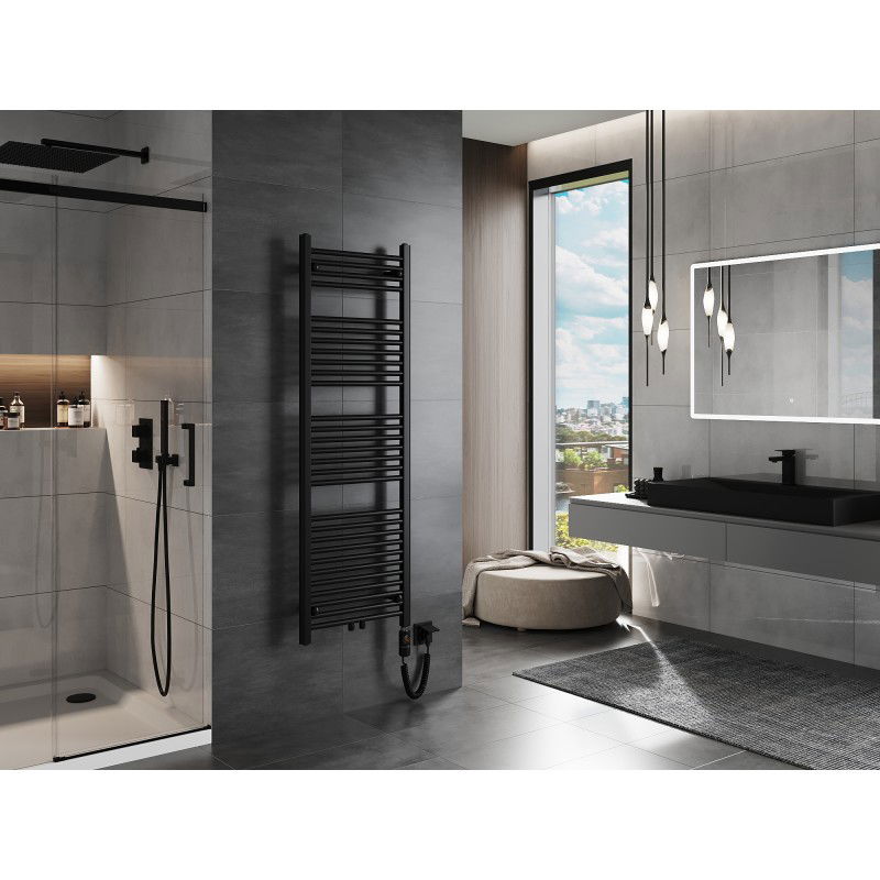 Mexen Mars electric radiator 1500 x 500 mm, 600 W, black - W110-1500-500-2600-70