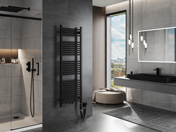 Mexen Mars electric radiator 1500 x 500 mm, 600 W, black - W110-1500-500-2600-70