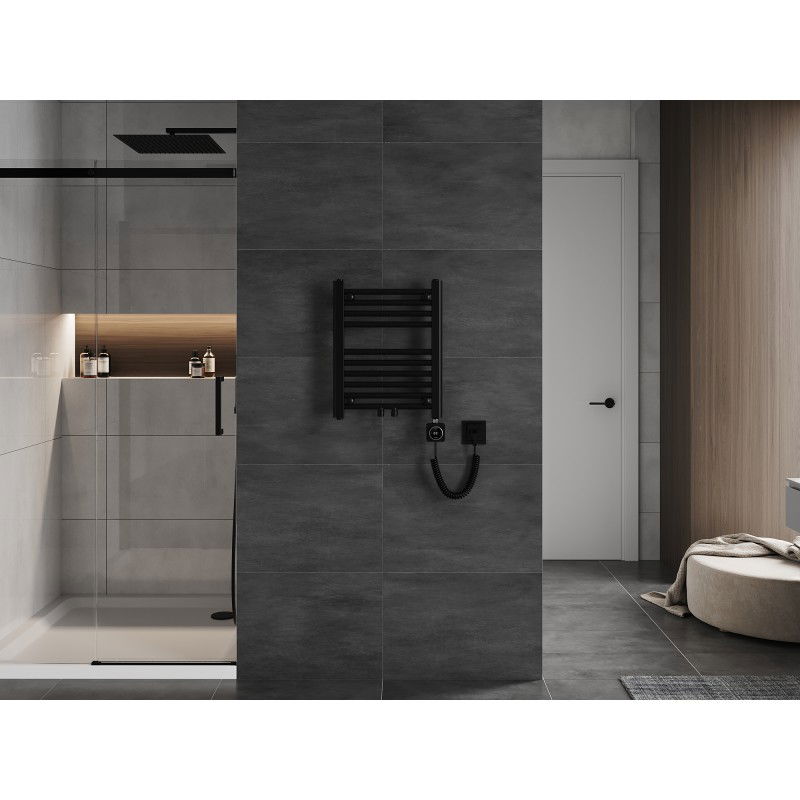 Mexen Mars ηλεκτρικό καλοριφέρ 500 x 400 mm, 300 W, μαύρο - W110-0500-400-6300-70