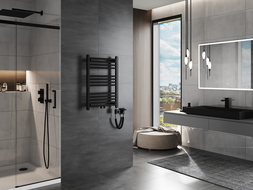 Mexen Mars električni radiator 700 x 500 mm, 300 W, črn - W110-0700-500-6300-70