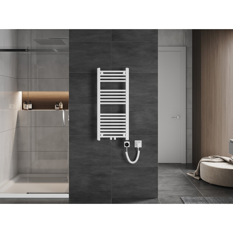 Mexen Mars radiador eléctrico 900 x 400 mm, 300 W, blanco - W110-0900-400-6300-20
