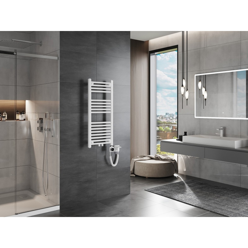 Mexen Mars radiador eléctrico 900 x 400 mm, 300 W, blanco - W110-0900-400-6300-20