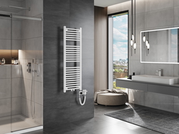 Mexen Mars ηλεκτρικό καλοριφέρ 1200 x 400 mm, 400 W, λευκό - W110-1200-400-6400-20